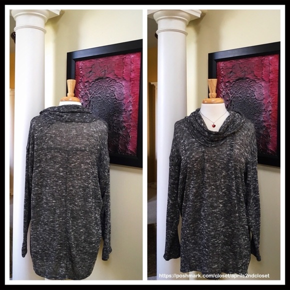 HI-LO PULLOVER LIGHTWEIGHT OVERSIZED TUNIC TOP - Picture 3 of 8